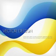 Abstract waved line vector background N2