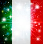 Italian Flag Background N4
