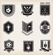 Sport emblems N3