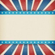 Vector independence 4th July american day poster N3