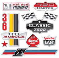 Auto Insignia with Numbers