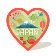 Japan background design N14
