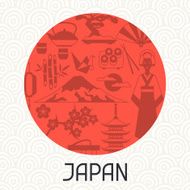 Japan background design N15