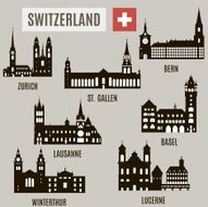 Cities in Switzerland