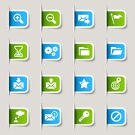 Label - Website and Internet Icons