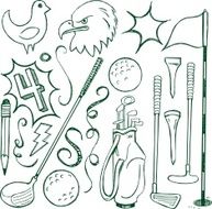 Golf Doodles N2