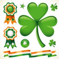 Glossy Irish Emblems
