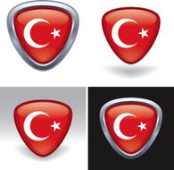 Turkish Flag Crest