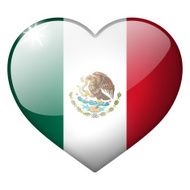 mexico heart button