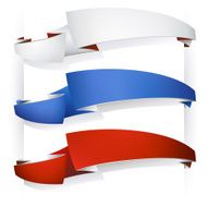 color ribbon banners N4