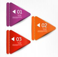 Set of bookmarks stickers labels tags N7