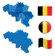 Belgium icon set