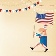 Marching Uncle Sam