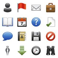 Stylized icons set 01 N2