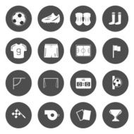 Soccer Icons Vector