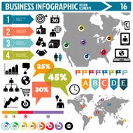 business infographics design elements N4