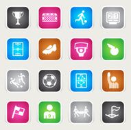 Multicolor Icons - Soccer