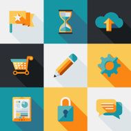 Flat Design Elements Set