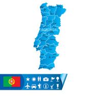 Portugal map