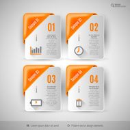 Business infographics template for web design presentation edu N4