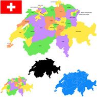 Switzerland map N5