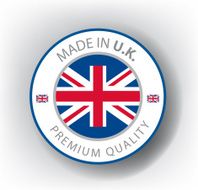 made in United Kingdom seals UK Flag (vector Art) N6