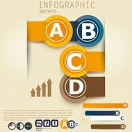 Set of infographic elements N6
