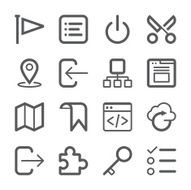 Internet and Website icons set 2 N2
