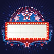 Patriotic Marquee Banner