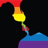 Lesbians kiss N2