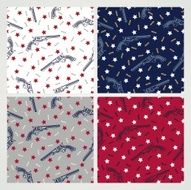 American military seamless print