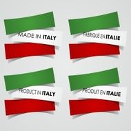 Made in Italy Badges N4