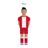 Peru football player Soccer uniform