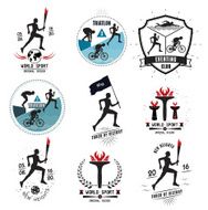 Set of Sports logos and emblems