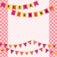 Festa Junina illustration - Brazil june festival N14