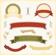 Grunge Banner Set N2