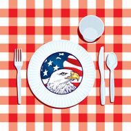 American Holiday Fourth of July - Picnic