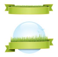 Grassy scrolls