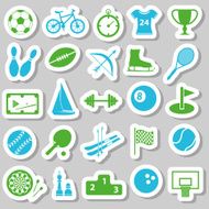 sport stickers N7