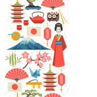 Japan seamless pattern N7