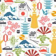 Japan seamless pattern N8