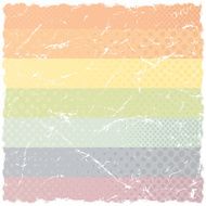 Grunge Rainbow Pattern