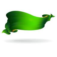 Green Ribbon Banner N7