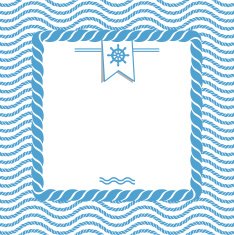 marine background with rope N2