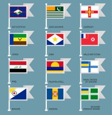 Flags set four-17