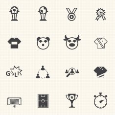Soccer Icons set N15