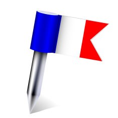 Vector France country flag