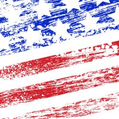 Grunge USA flag N16