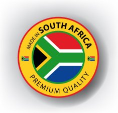 Made in South Africa S African ribbon Flag (Vector) free image download