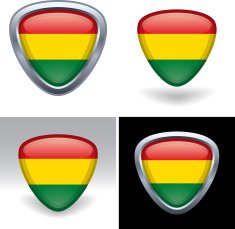 Bolivian Flag Crest